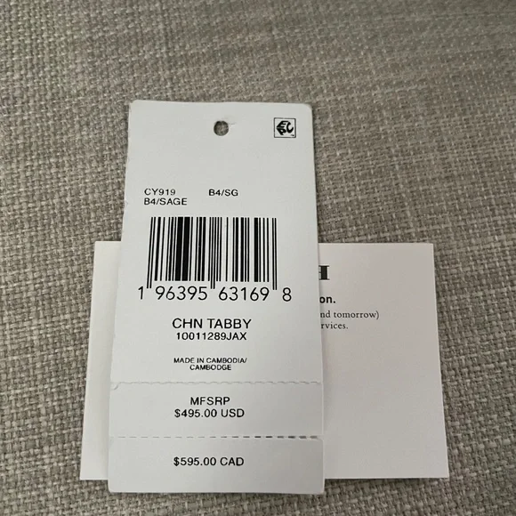 Coach Chain Tabby Shoulder Bag - Picture 7 of 12